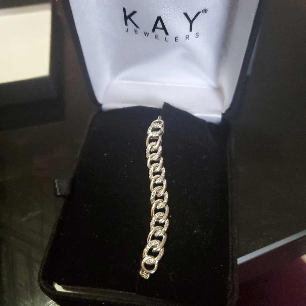 Kay's Diamond Bolo Bracelet